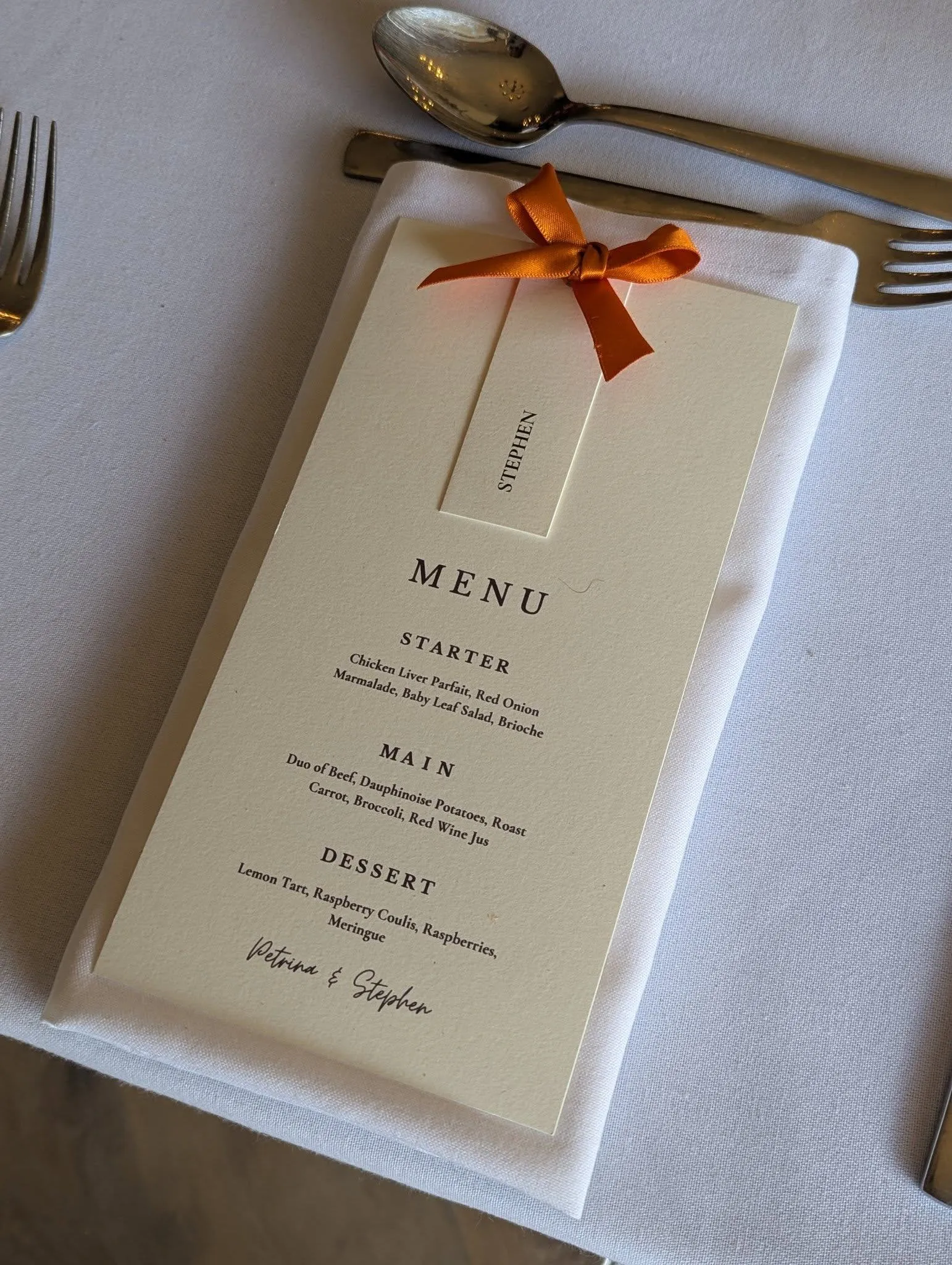 Recent wedding styling 2